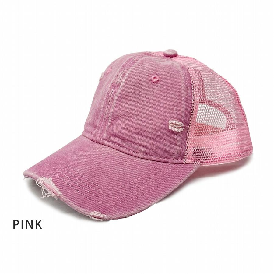 帽子 キャップ メンズ レディース  メッシュキャップ ウォッシュ加工 ダメージ加工 大きめ 深め スポーツ 男女兼用 野球帽 |  | 10