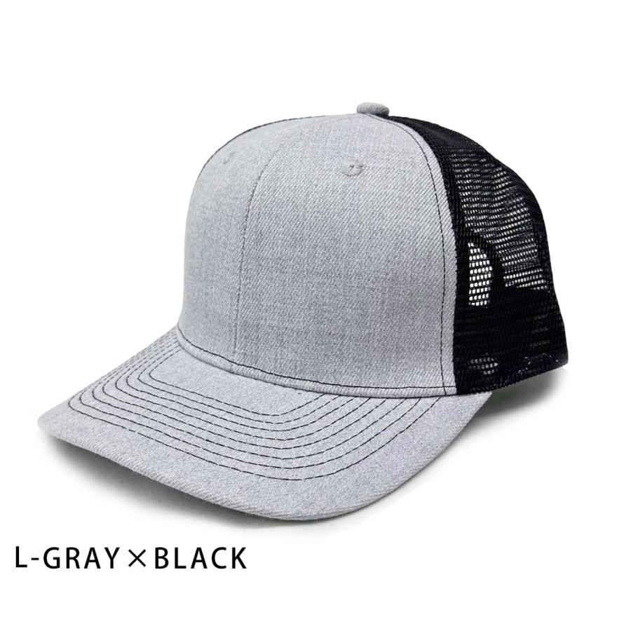 帽子 キャップ メンズ レディース  メッシュキャップ メッシュ 6パネル コットン ツイル 無地 大きめ 深め スポーツ 男女兼用 野球帽 |  | 03