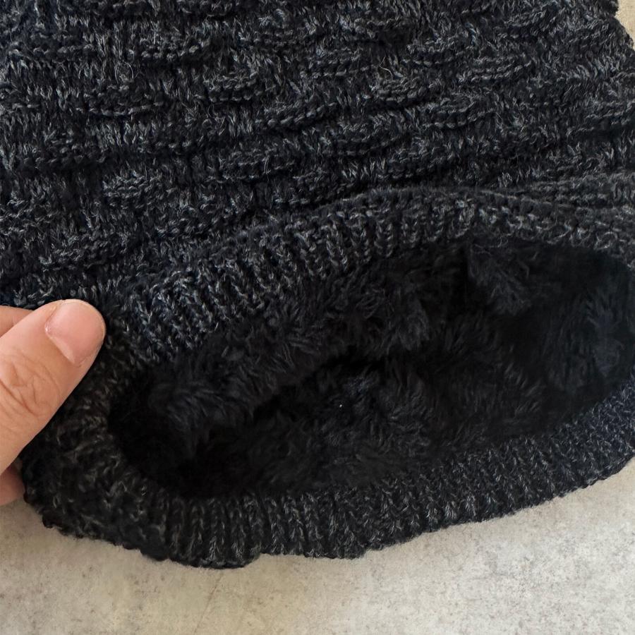 帽子 ニット帽 ニット帽子 ニット ニットキャップ 大きめ 深め 裏ボア ボア付き メンズ レディース 男女兼用 秋冬 防寒 防寒対策 大人 スポーツ |  | 11