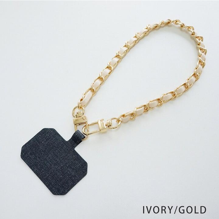 かおり出品　ストラップ スマホ ハンド ストラップ チェーン アクセサリー 紐 ミニマル
