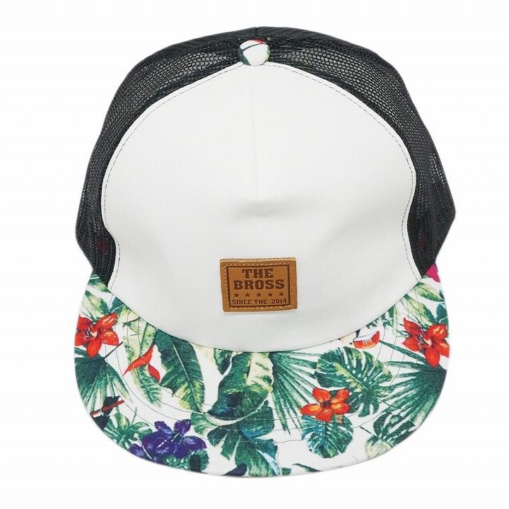 帽子 メッシュキャプ キャップ メンズ レディース 平ツバ ベースボールキャップ コットン ハワイ柄 Keys T591 T591 帽子バッグ財布ストールの店 Keys 通販 Yahoo ショッピング