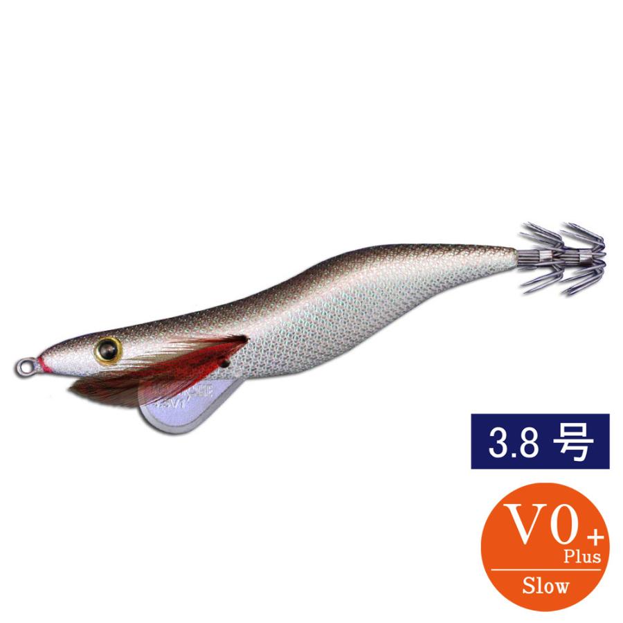 キーストン　エギシャープ3.8号V0・V0＋ KEYSTONE（キーストン） エギシャープ 3.8号V0+ リアルベイトブラウン