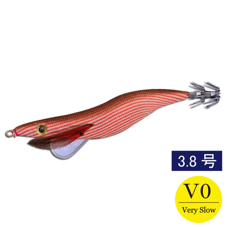 KEYSTONE エギシャープ 3.8号V0 レッドベース ブラウン