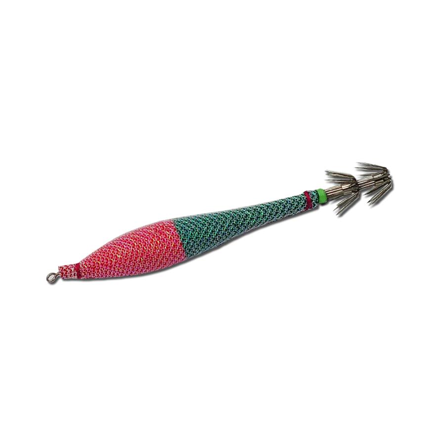 鉛スッテ 25号 夜光 赤みどり 白メタ