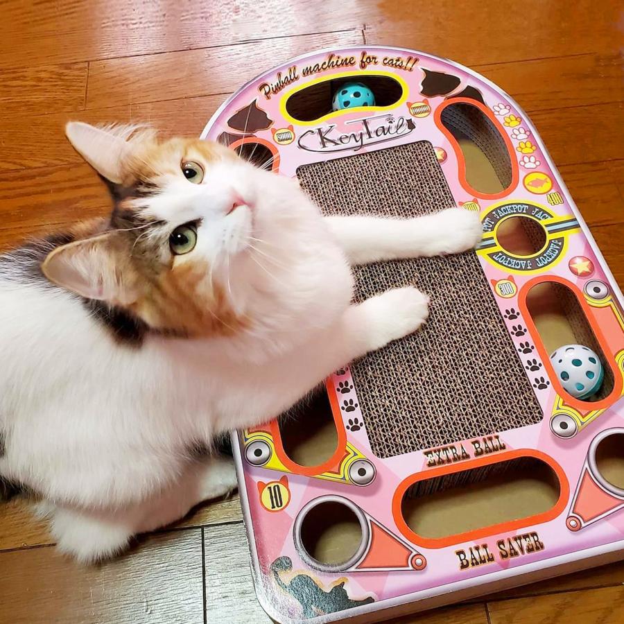 爪とぎ 猫 おしゃれ ダンボール 爪研ぎ 対策 ベッド 段ボール つめとぎ 猫用品 おもちゃ かわいい ボール入り にゃんネイル ピンボール Ktde 003 猫の爪とぎ専門店 キーテイル 通販 Yahoo ショッピング