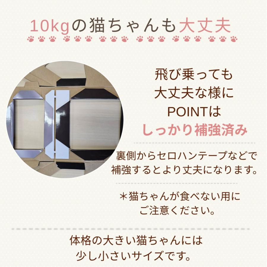 猫 爪とぎ 車型 車 ダンボール にゃんクーパー PIXY ダンボールハウス ベッド 交換パッド付き 組み立て簡単 3色 かわいい 爪研ぎ 隠れ家 | KeyTail | 11