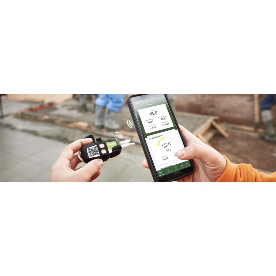 【法人限定】コンクリート専用ワイヤレス温度センサー SmartRock3 30cm |  | 02