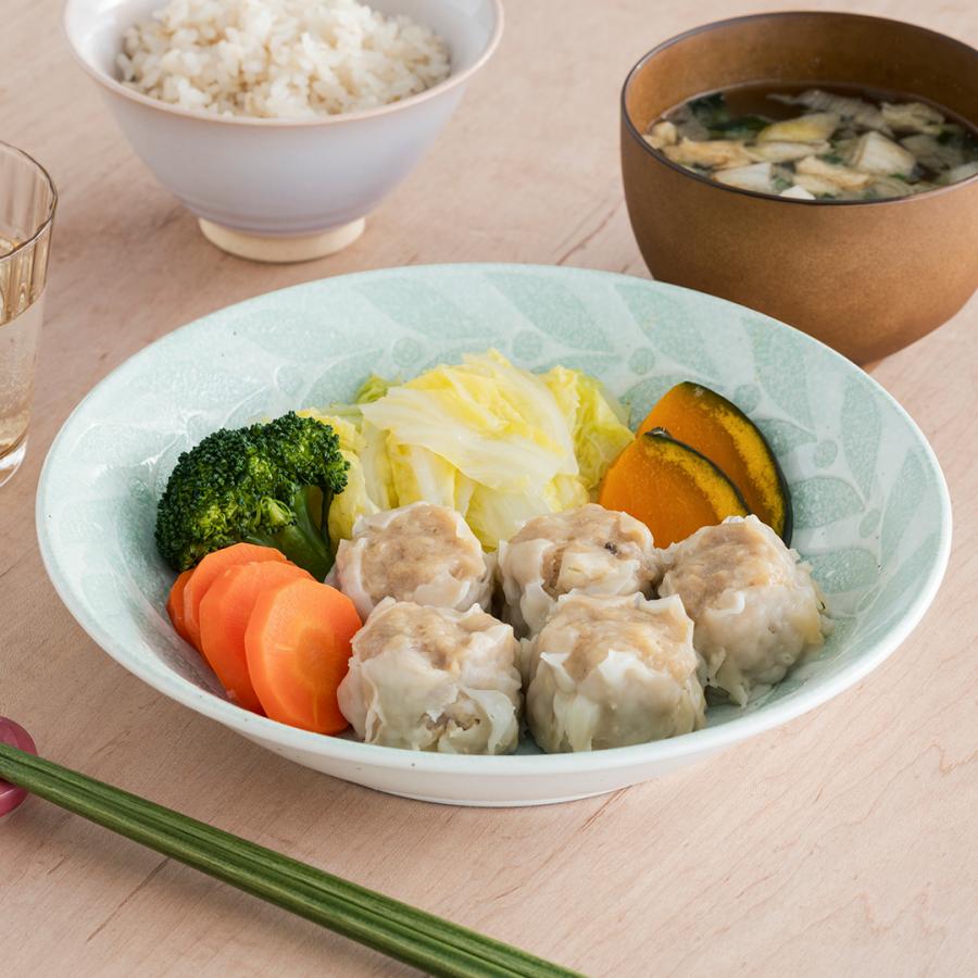 日本製 美濃焼 ボウル サラダボウル ｜ 美濃焼 ローレル ボウル 21.5cm グリーン KEYUCA(ケユカ) | KEYUCA