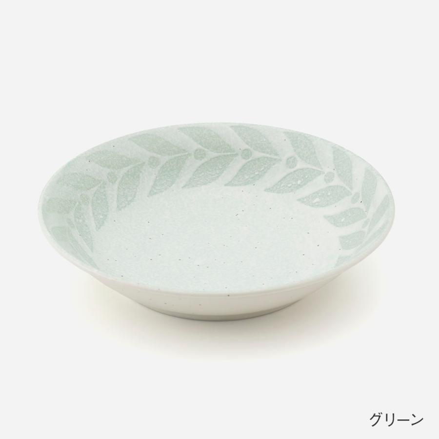 日本製 美濃焼 ボウル サラダボウル ｜ 美濃焼 ローレル ボウル 21.5cm グリーン KEYUCA(ケユカ) | KEYUCA | 02