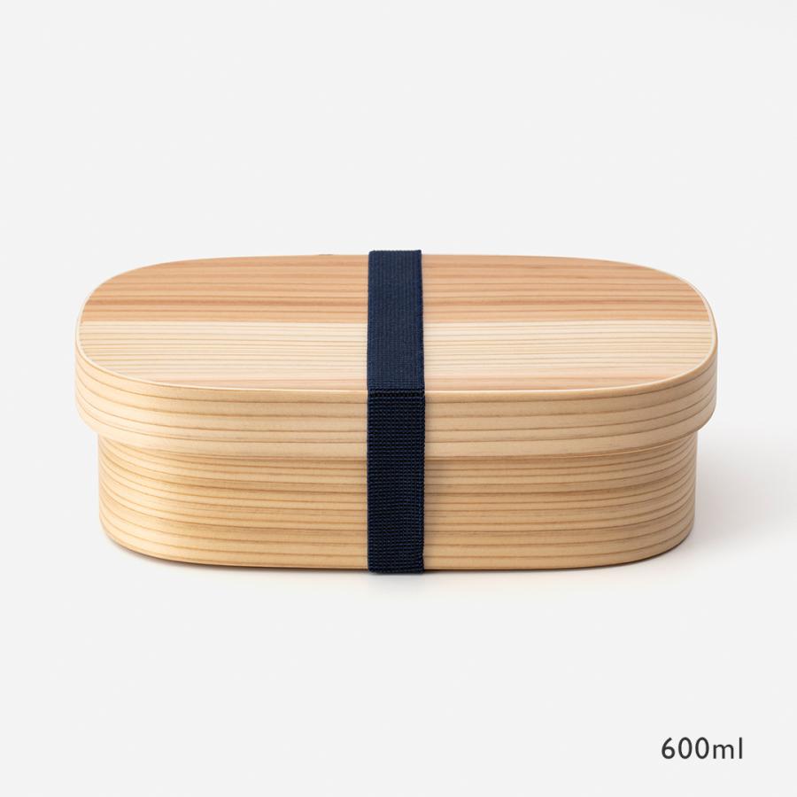 弁当箱 女子 大人 ランチボックス 1段 食洗機OK レンジOK｜ 山中塗 食洗機対応 レンジ天然木わっぱ 600ml  KEYUCA(ケユカ) | KEYUCA | 01