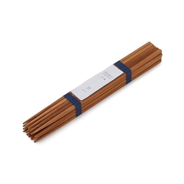 竹箸 十膳セット お箸セット ナチュラル 来客用にも最適 軽量で持ちやすい 和食に合う シンプルな天然竹素材 ｜ KEYUCA 竹箸 十膳セット ケユカ | KEYUCA