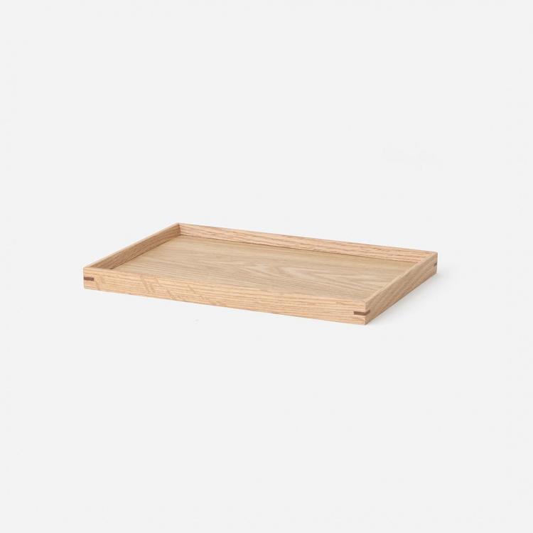 cogu ボックストレー トレイ バット （大きめ）木箱 角皿 お重や茶盤にも KEYUCA（ケユカ） トレー 木製 ウッドトレイ キッチントレー お盆