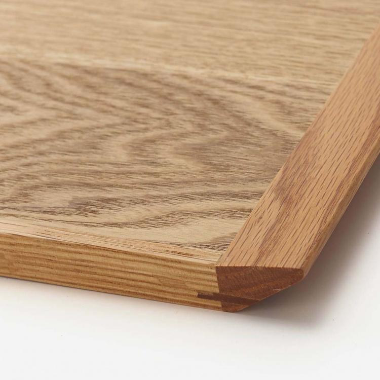 KEYUCA（ケユカ） トレー ウッドトレイ お盆 角盆 木製 プレート