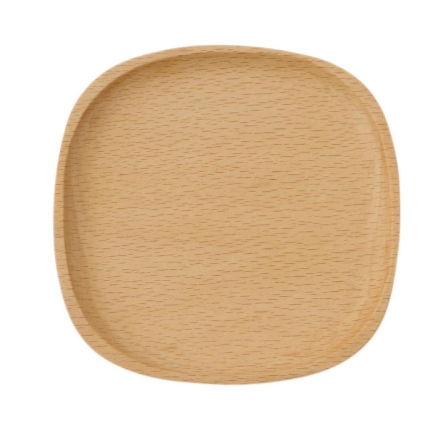 KEYUCA（ケユカ） 茶托 木製 茶たく コースター 丸型 おしゃれ