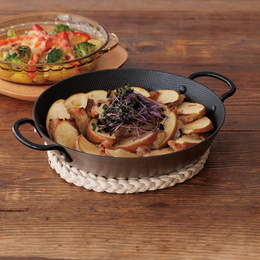 KEYUCA（ケユカ） 鍋敷き おしゃれ 編み込み 天然素材 なべしき