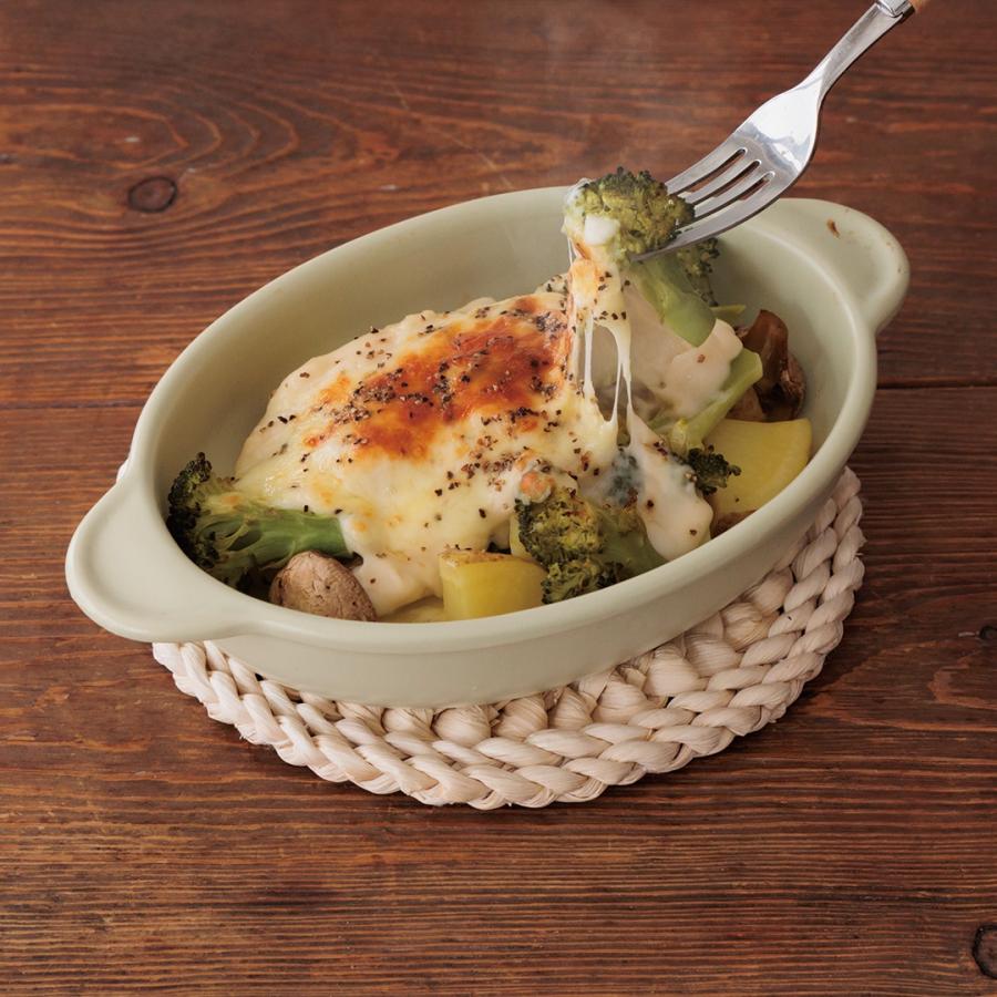 KEYUCA（ケユカ） 鍋敷き おしゃれ 編み込み 天然素材 なべしき