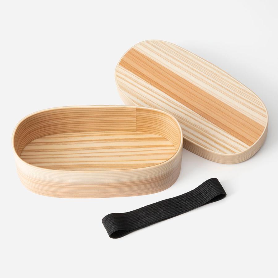 弁当箱 女子 大人 ランチボックス 1段 食洗機OK レンジOK｜ 山中塗 食洗機対応 レンジ天然木わっぱ 450ml  KEYUCA(ケユカ) | KEYUCA | 02