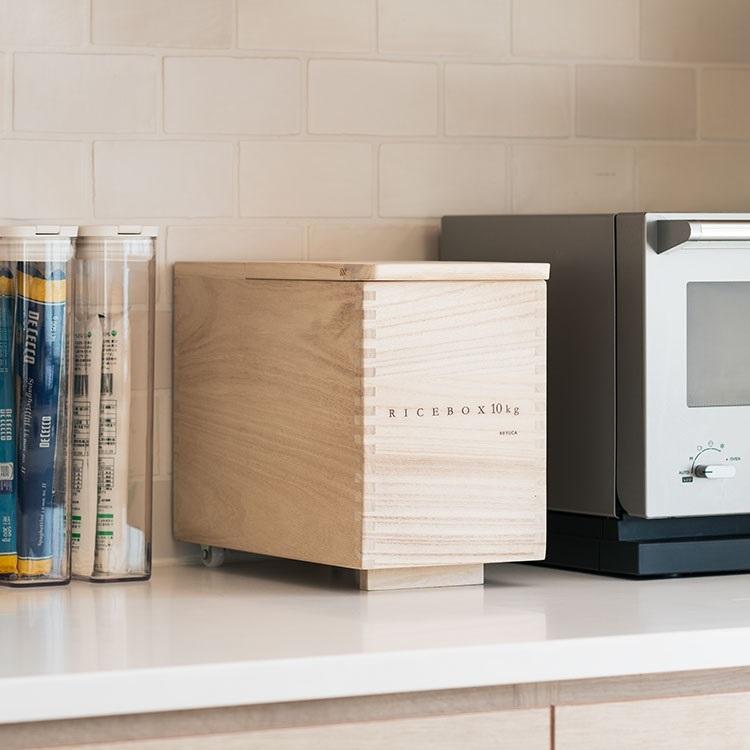 KEYUCA（ケユカ） 米びつ 米櫃 5キロ お米 保存容器 お米入れ スリム