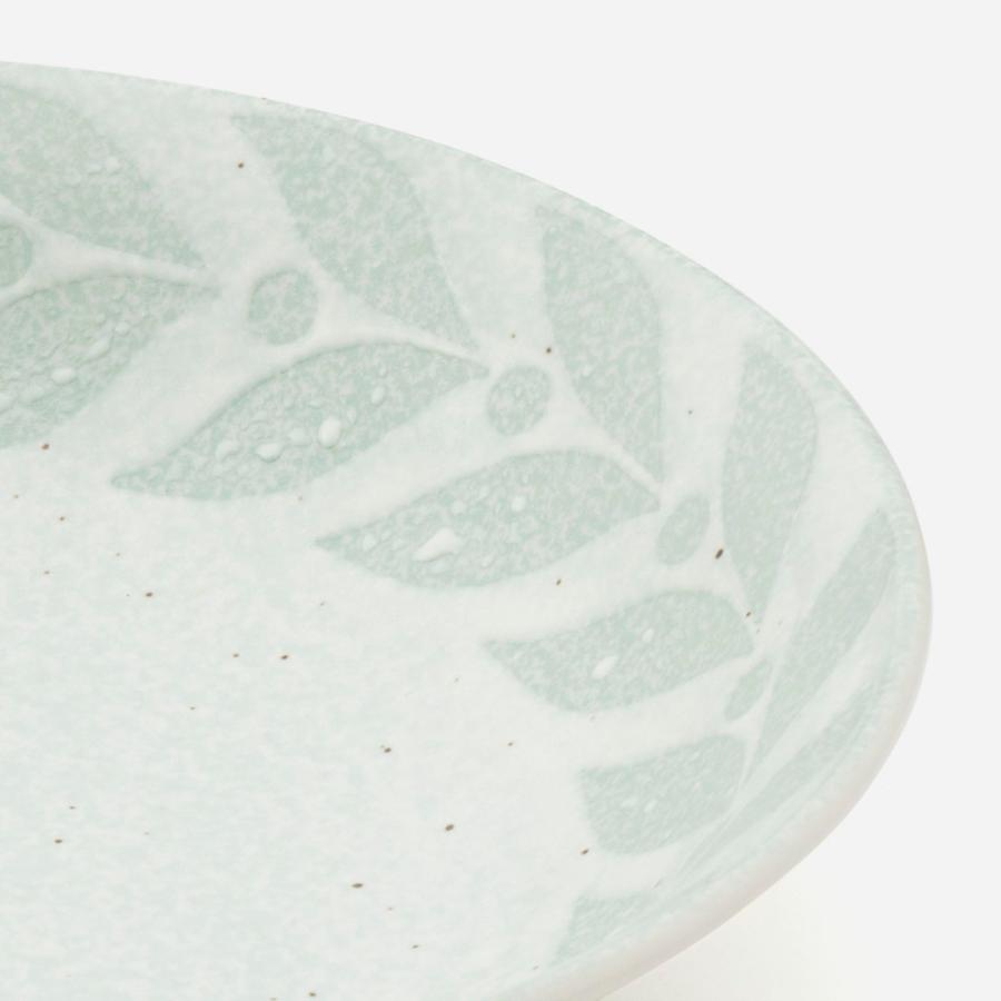 ボウル サラダボウル 21.5cm 美濃焼 日本製 陶器 深皿 リーフ柄 モダン おしゃれ 盛り鉢 食卓 ｜ KEYUCA ローレル ボウル 21.5cm グレー ケユカ | KEYUCA | 04