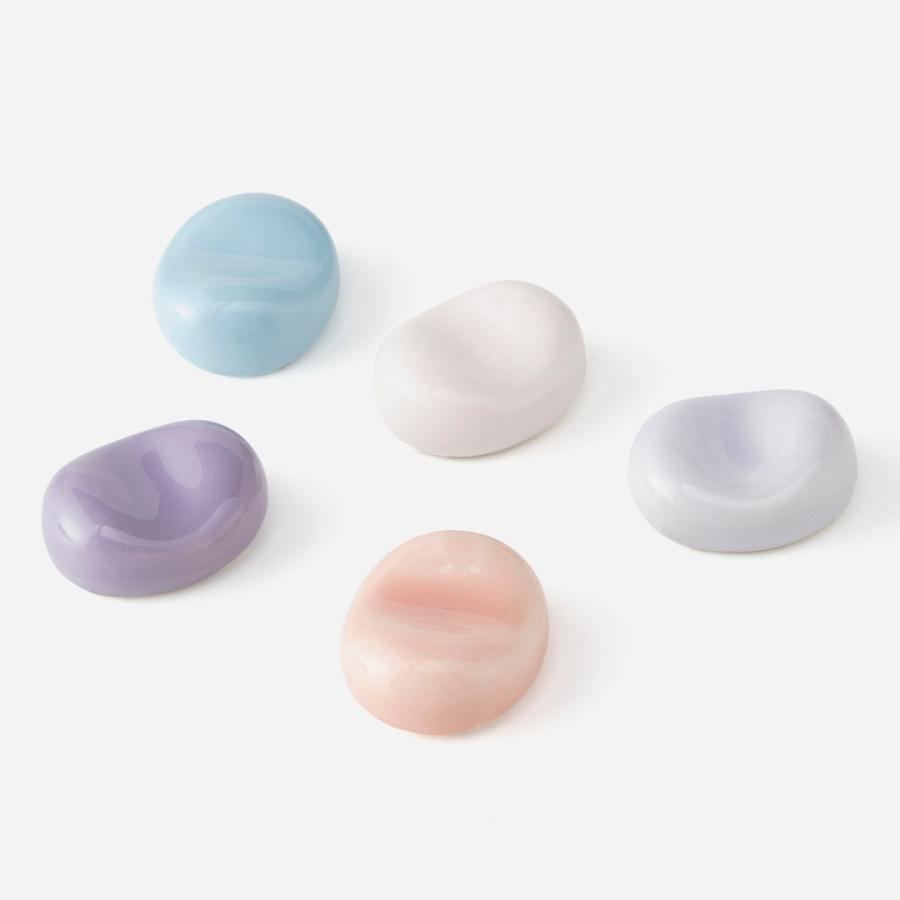 箸置き カラー 箸休め 5個セット シンプル おしゃれ 卓上小物 和食器 食卓 来客用 家庭用 食事用 ｜ KEYUCA シンプル カラー箸置き 5個セット ケユカ | KEYUCA | 05