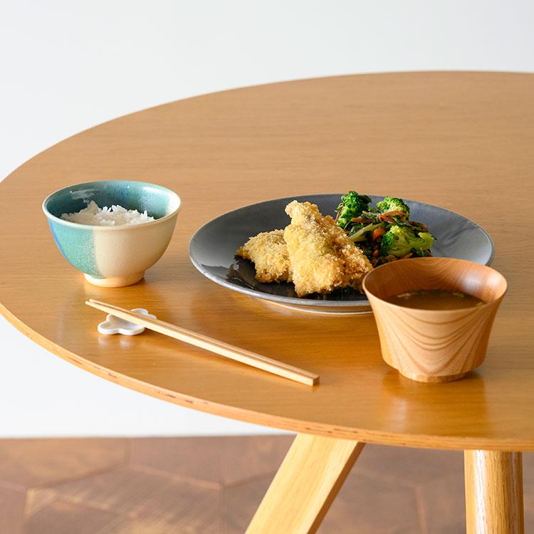 箸置き おしゃれ[[美濃焼] 白磁箸置き Hana KEYUCA ケユカ] 食器、グラス、カトラリー