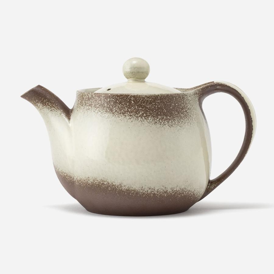 国産 日本製 急焼 きびしょ お茶入れ 陶磁器 陶器 ｜ 【萬古焼】chanomi平網ポット  KEYUCA(ケユカ) | KEYUCA