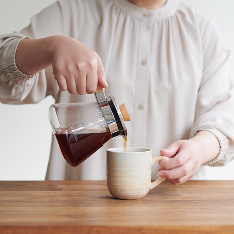 ガラスサーバー ガラスポット サーバー コーヒーサーバー ガラス[holbeIIIガラスサーバー 600ml KEYUCA ケユカ] | KEYUCA | 09