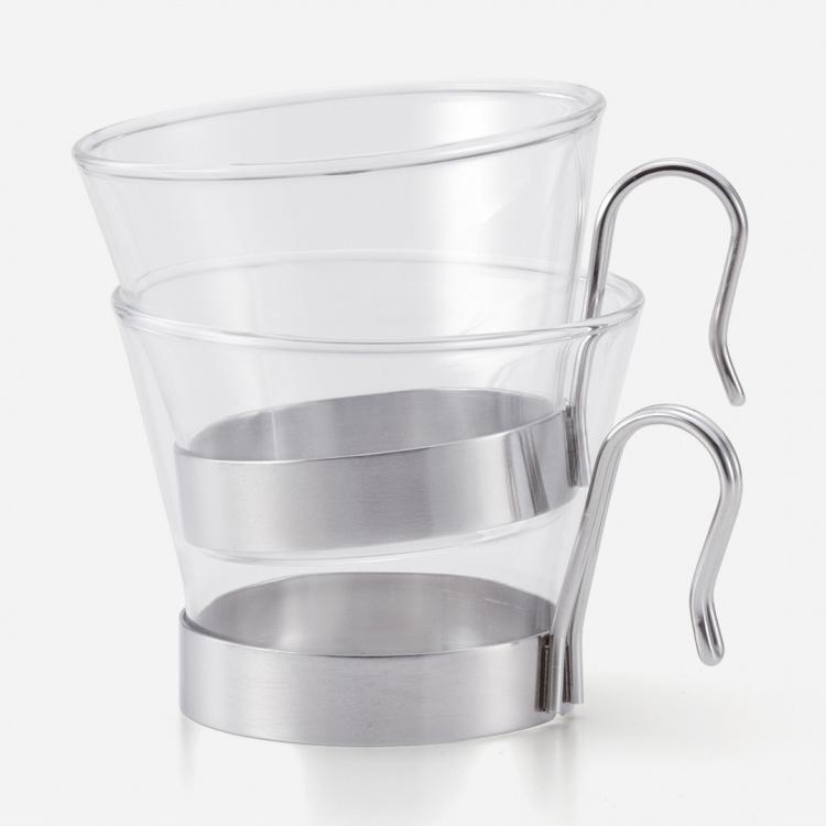 KEYUCA（ケユカ） 食器 耐熱カップ コーヒーカップ キッチンアイテム ナチュラル[Pina II 耐熱ガラスティーカップ KEYUCA ...
