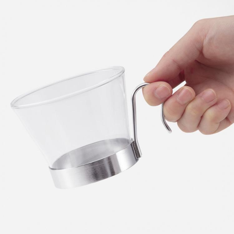 KEYUCA（ケユカ） 食器 耐熱カップ コーヒーカップ キッチンアイテム ナチュラル[Pina II 耐熱ガラスティーカップ KEYUCA ...