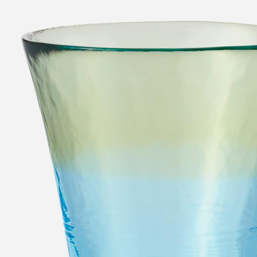 日本製 国産 ハンドメイド 手作り 津軽びいどろ グラス シンプル かわいい おしゃれ ガラス ビードロ デザイン にほんの色 グラス S 白藍 Keyuca ケユカ Keyuca 通販 Paypayモール