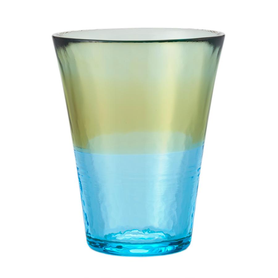 日本製 国産 ハンドメイド 手作り 津軽びいどろ グラス シンプル かわいい おしゃれ ガラス ビードロ デザイン にほんの色 グラス L 白藍 Keyuca ケユカ Keyuca 通販 Paypayモール