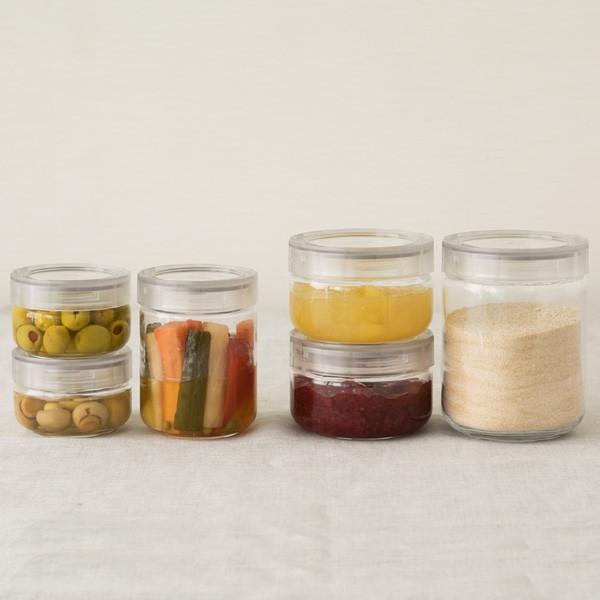ガラスボトル 保存容器 420ml シンプル 密閉 キッチン収納 スパイス保存 清潔感 ｜ KEYUCA kuus ガラスボトル 保存容器 420ml ケユカ | KEYUCA | 04