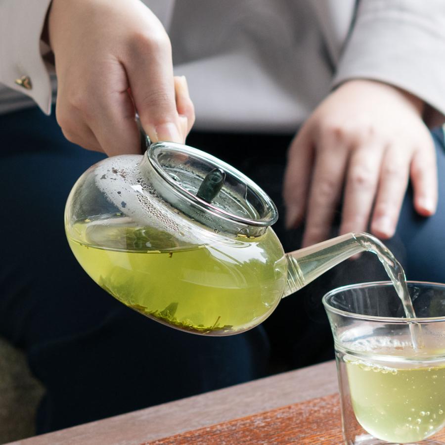 KEYUCA（ケユカ） 急須 ティーポット 耐熱ガラス おしゃれ 透明 お茶