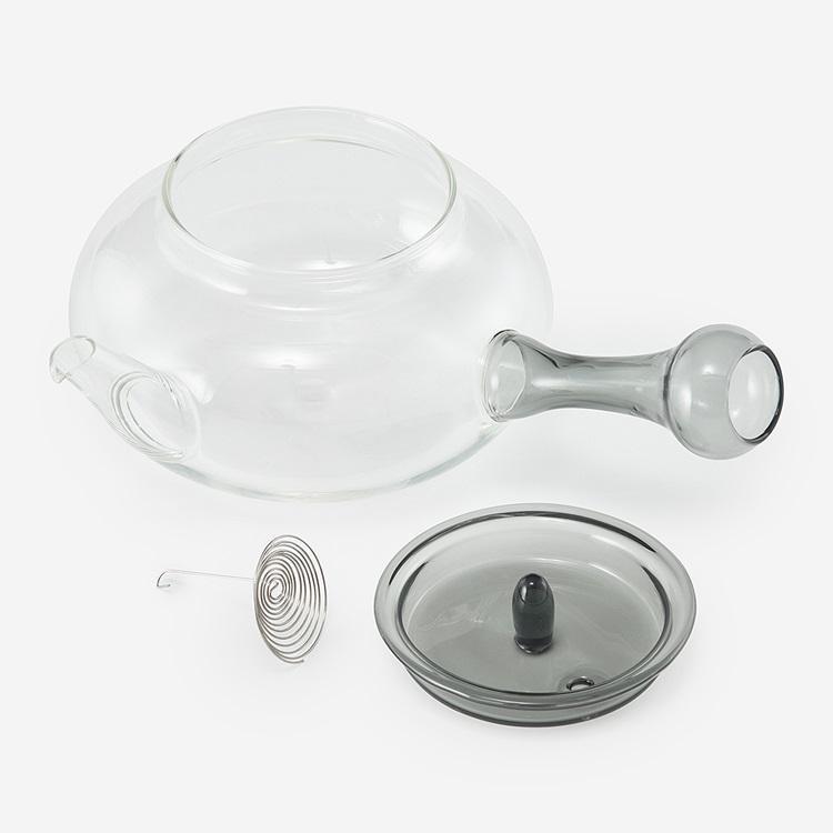 KEYUCA（ケユカ） 急須 ティーポット 耐熱ガラス おしゃれ 透明 お茶