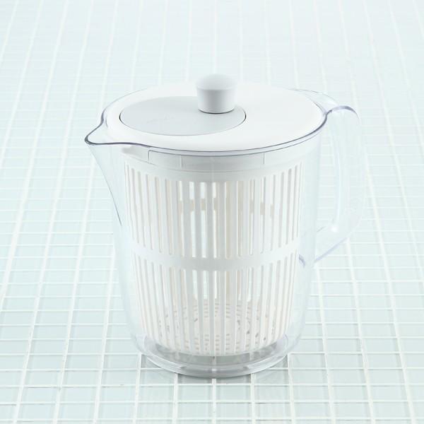 水切り器 スピナー 水切り 野菜 目盛り付き 分解して洗える 野菜水切り器 ｜ KEYUCA スリム サラダスピナー ケユカ | KEYUCA | 03