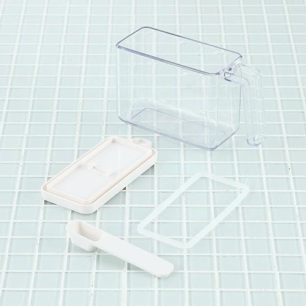 クッキングポット スリム ホワイト 調味料ストッカー 密閉 保存容器 スプーン付 ｜ KEYUCA トワイロ クッキングポット スリム ホワイト ケユカ | KEYUCA | 01