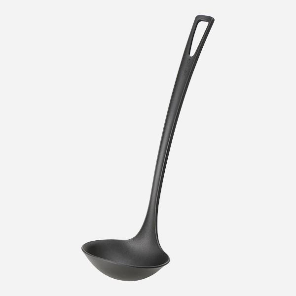 レードル お玉 おたま ナイロン 耐熱 調理用 盛り付け スープ カレー キッチンツール フライパン対応 シンプル ｜ KEYUCA バタリニー ナイロンレードルII ケユカ | KEYUCA | 01