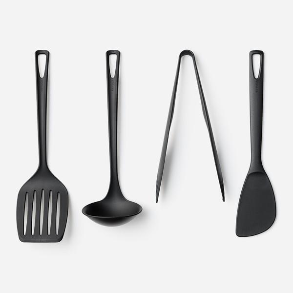 レードル お玉 おたま ナイロン 耐熱 調理用 盛り付け スープ カレー キッチンツール フライパン対応 シンプル ｜ KEYUCA バタリニー ナイロンレードルII ケユカ | KEYUCA | 02