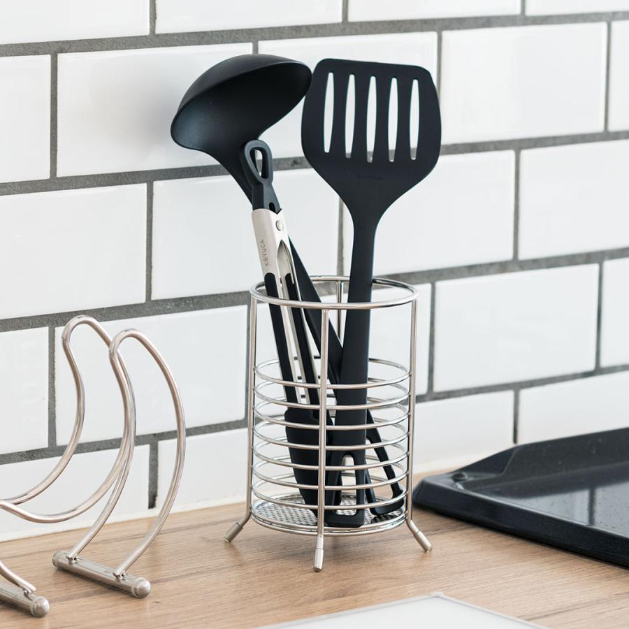 レードル お玉 おたま ナイロン 耐熱 調理用 盛り付け スープ カレー キッチンツール フライパン対応 シンプル ｜ KEYUCA バタリニー ナイロンレードルII ケユカ | KEYUCA | 06