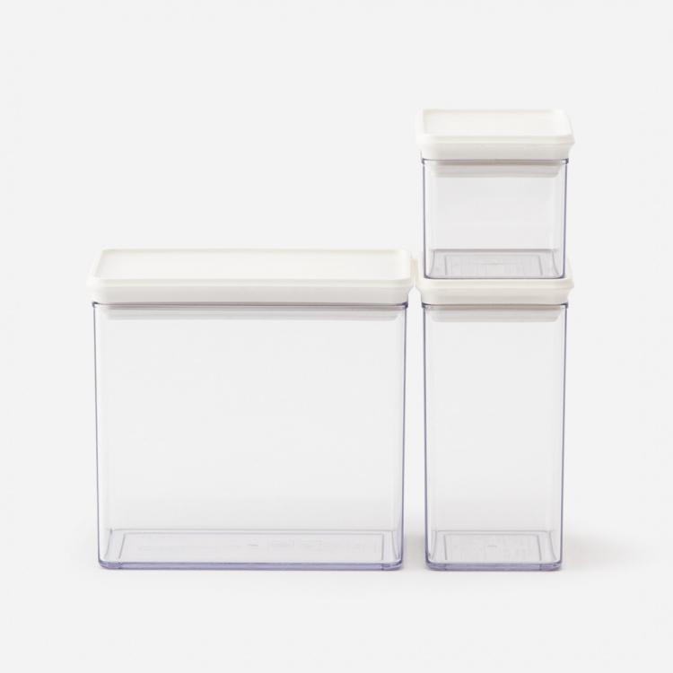 KEYUCA（ケユカ） ミニキャニスター L 650ml 保存容器 密閉 乾物収納