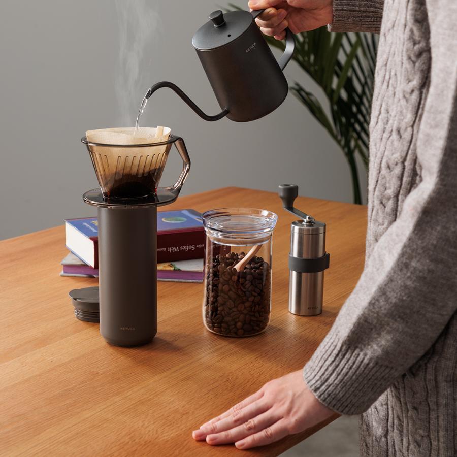 ドリッパー プラスチック ｜ paral コーヒードリッパー L ブラウン KEYUCA(ケユカ) | KEYUCA | 07