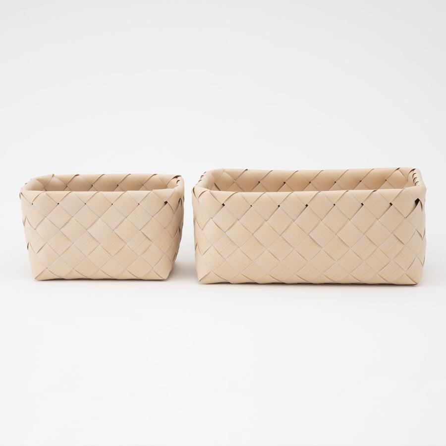 洗えるバスケット スリム中深 収納かご W18×D25.7 通気性 衣類整理 軽量 ｜ KEYUCA 洗えるバスケット スリム中深 ケユカ | KEYUCA | 04