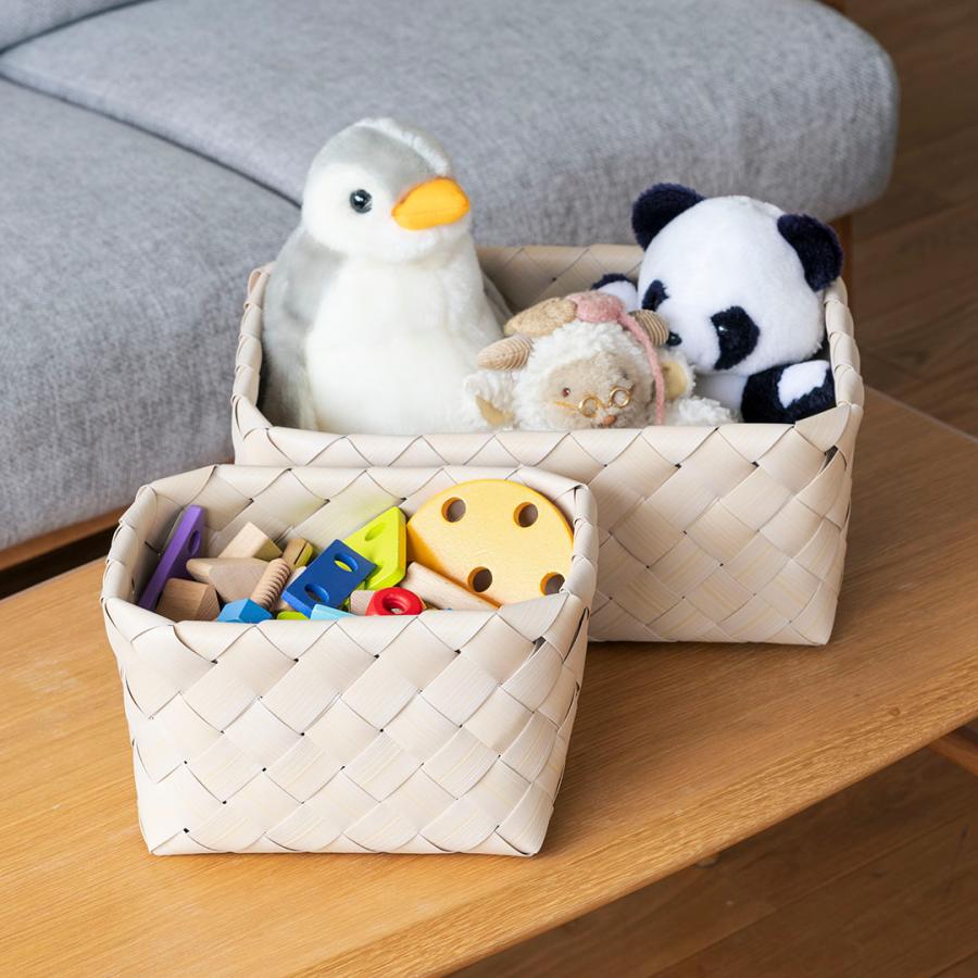 洗えるバスケット スリム中深 収納かご W18×D25.7 通気性 衣類整理 軽量 ｜ KEYUCA 洗えるバスケット スリム中深 ケユカ | KEYUCA | 05