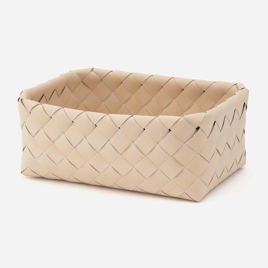 KEYUCA（ケユカ） 収納ボックス バスケット かご 洗える 手編み 編み