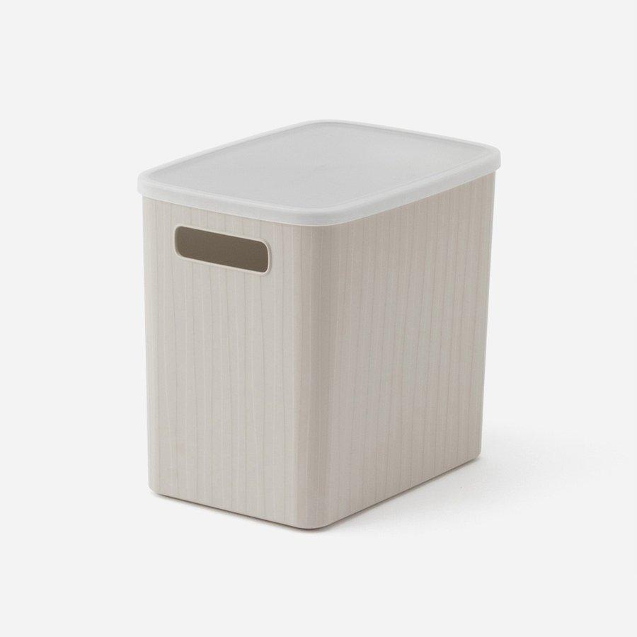 収納ボックス 収納ケース ストッカー キッチン 洗面所[Pearno ソフトBOX スリム深 W18×D25.7×H24cm KEYUCA ケユカ] | KEYUCA | 02