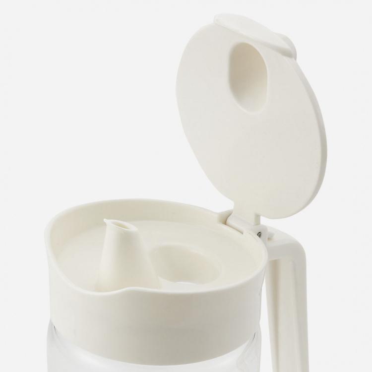 オイルさし オリーブオイル ボトル 油さし オイル容器 オイル入れ 液だれしない[Relio V オイルボトル ホワイト KEYUCA ケユカ] | KEYUCA | 04