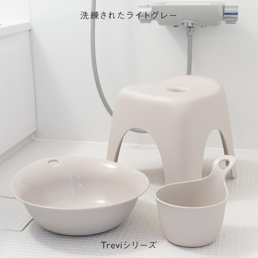 バス用品 バスチェア 椅子 風呂椅子 風呂 イス お風呂 風呂用いす 高め ｜ Trevi-T バススツール ライトグレー KEYUCA(ケユカ) | KEYUCA | 11