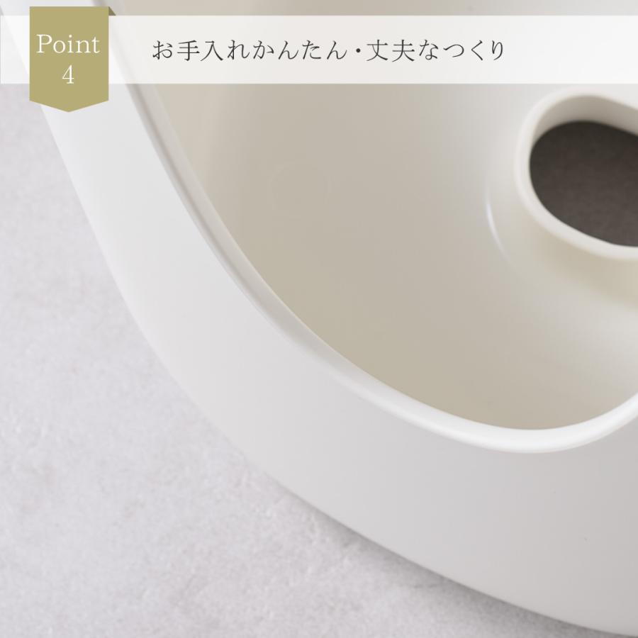 バス用品 バスチェア 椅子 風呂椅子 風呂 イス お風呂 風呂用いす 高め ｜ Trevi-T バススツール ライトグレー KEYUCA(ケユカ) | KEYUCA | 06