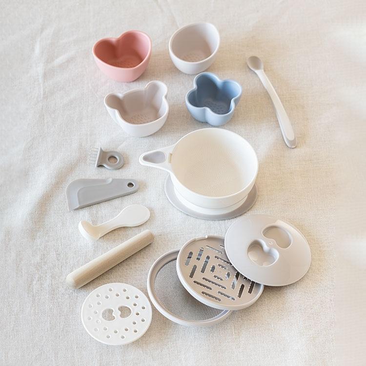 ベビー 食器 離乳食食器 赤ちゃん 食洗機対応 食器セット 電子レンジ 出産祝い[[日本製] 抗菌離乳食小鉢 4個セット KEYUCA ケユカ] | KEYUCA | 07