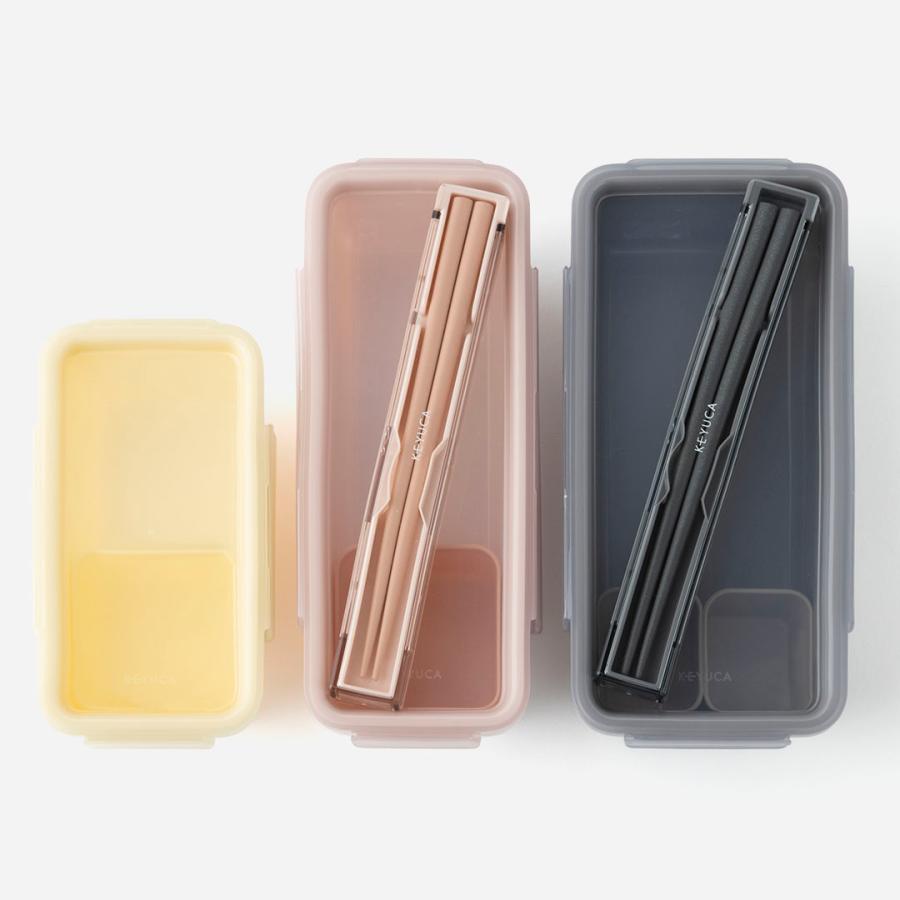 KEYUCA（ケユカ） 弁当箱 ランチボックス 1段 340ml 食洗機対応 電子